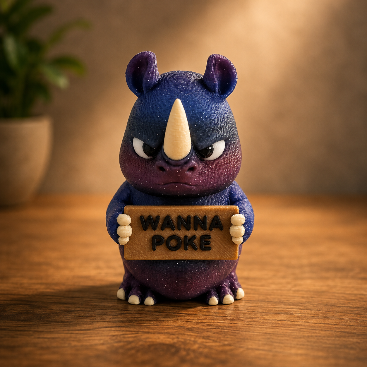 Prospect 3D - 3D Printed “Small Animals With Attitude” – Quirky Miniature Creatures for Desk, Shelf or Gifts