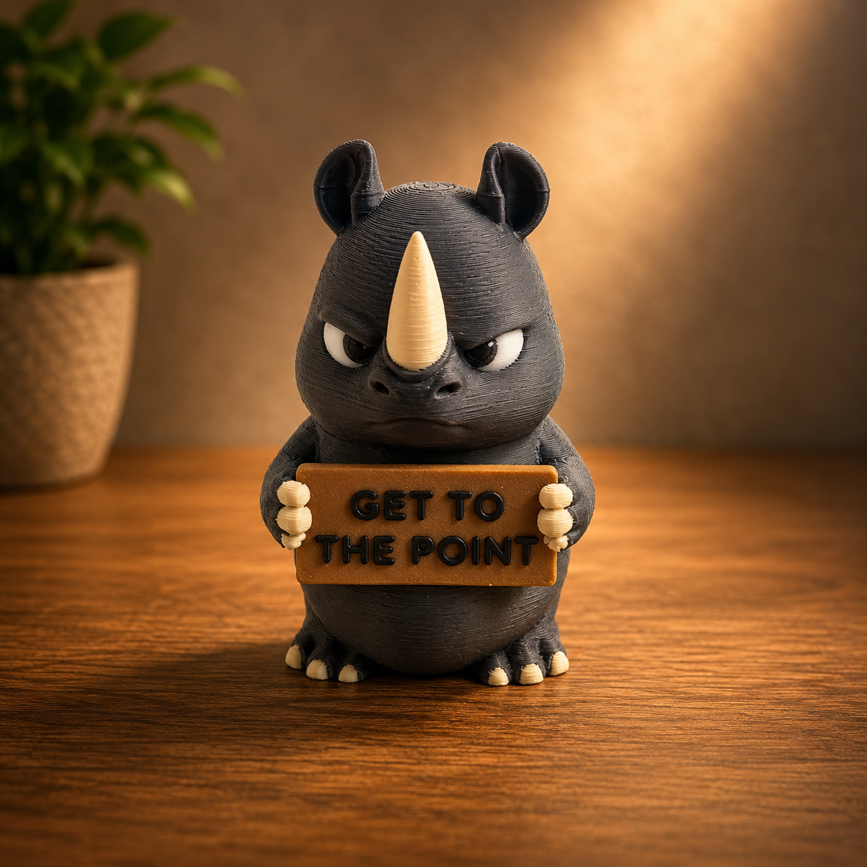 Prospect 3D - 3D Printed “Small Animals With Attitude” – Quirky Miniature Creatures for Desk, Shelf or Gifts