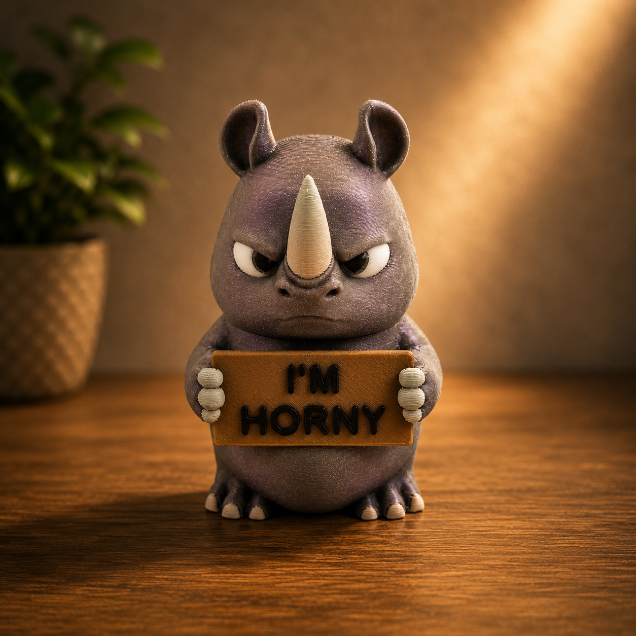 Prospect 3D - 3D Printed “Small Animals With Attitude” – Quirky Miniature Creatures for Desk, Shelf or Gifts
