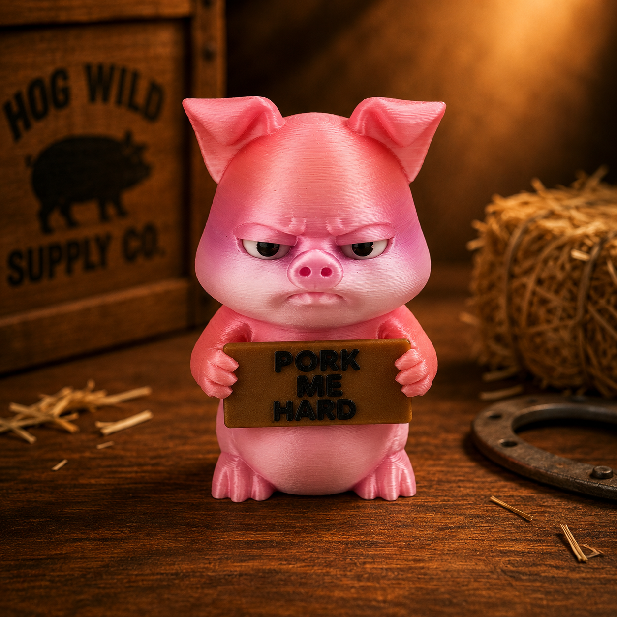 Prospect 3D - 3D Printed “Small Animals With Attitude” – Quirky Miniature Creatures for Desk, Shelf or Gifts