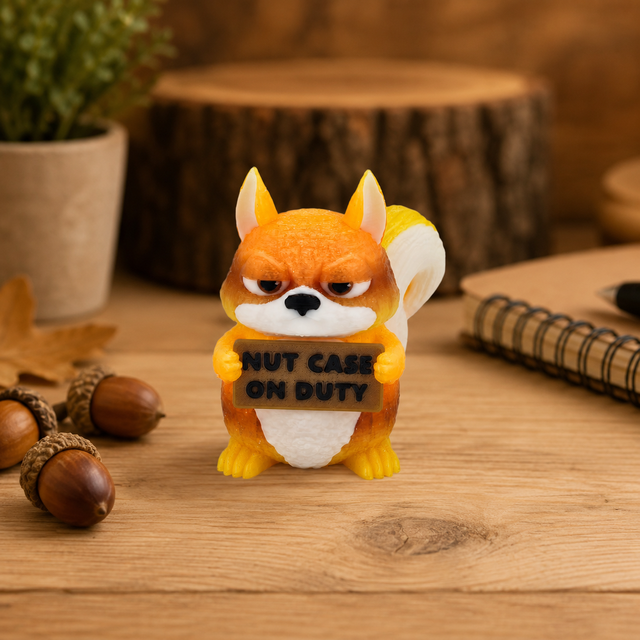 Prospect 3D - 3D Printed “Small Animals With Attitude” – Quirky Miniature Creatures for Desk, Shelf or Gifts
