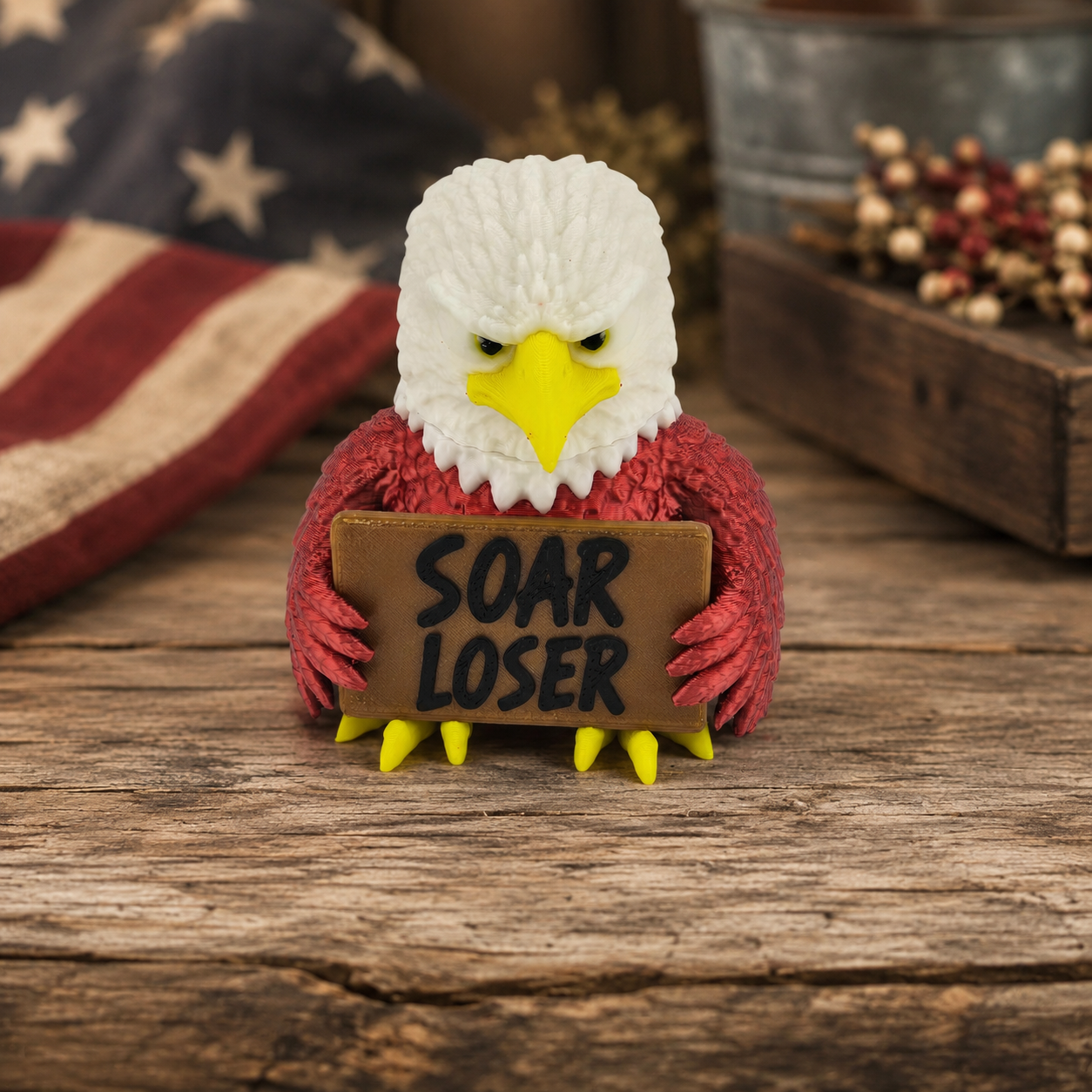 Prospect 3D - 3D Printed “Small Animals With Attitude” – Quirky Miniature Creatures for Desk, Shelf or Gifts