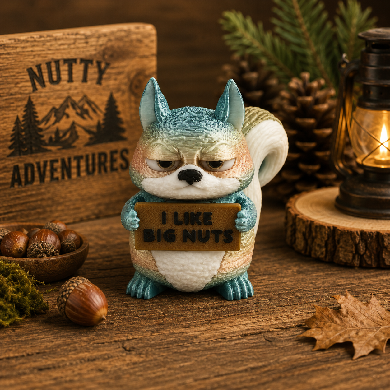 Prospect 3D - 3D Printed “Small Animals With Attitude” – Quirky Miniature Creatures for Desk, Shelf or Gifts