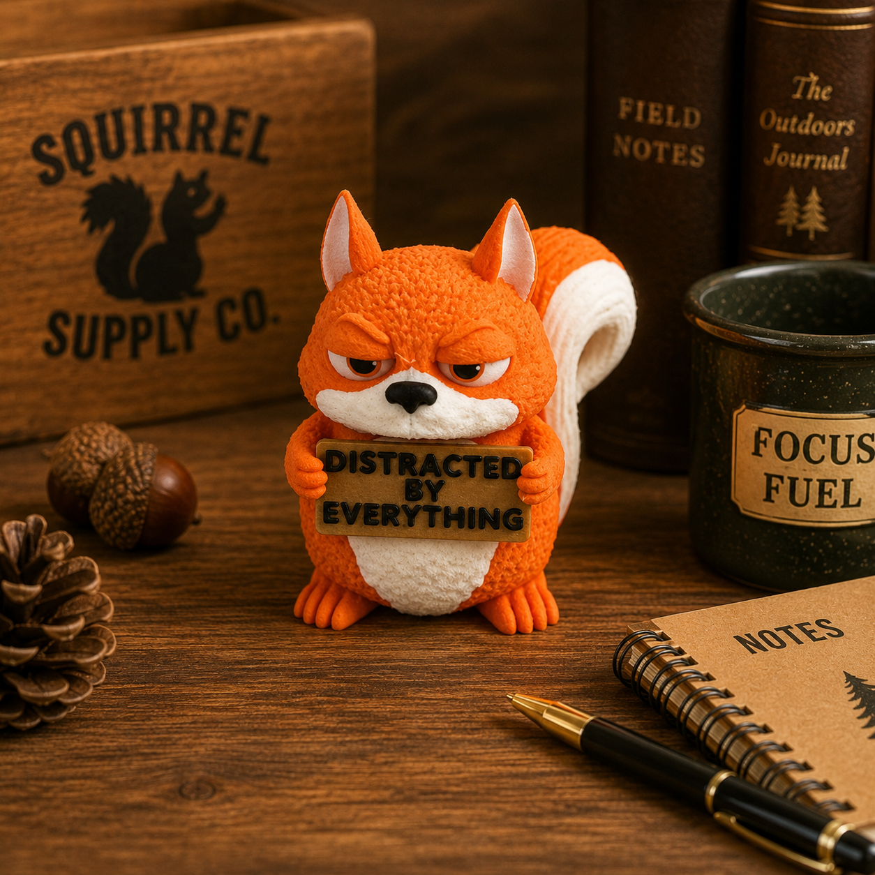 Prospect 3D - 3D Printed “Small Animals With Attitude” – Quirky Miniature Creatures for Desk, Shelf or Gifts