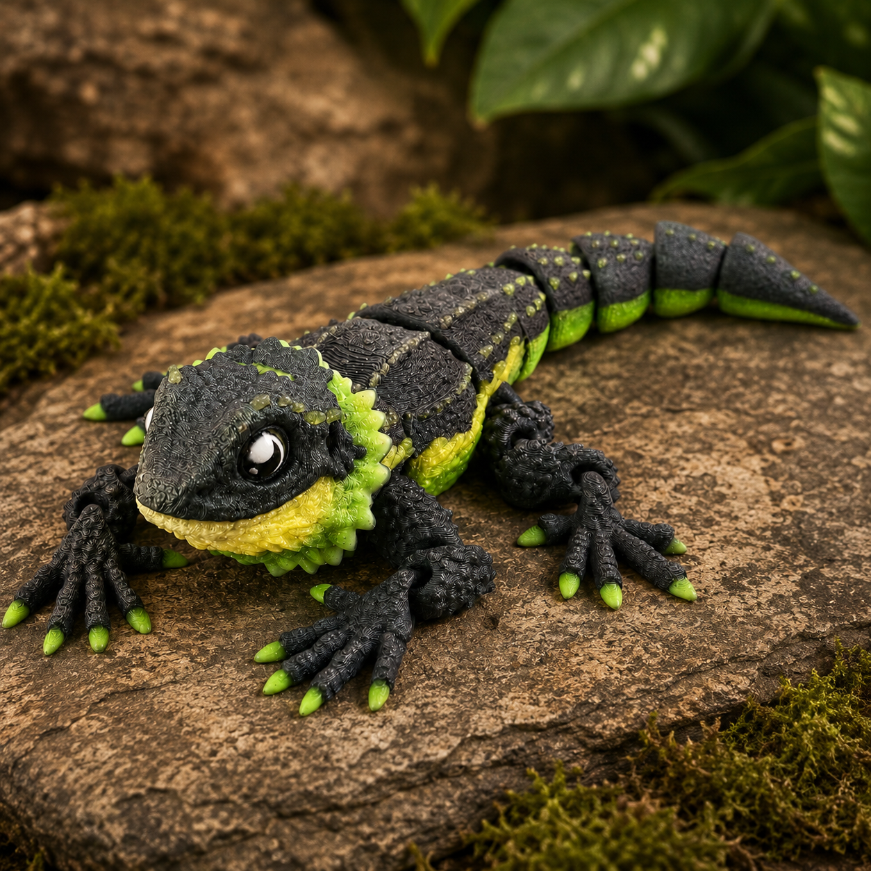Prospect 3D - 3D Printed Lizard Babies – Adorable Bearded Dragons, Horned Lizards & More (5" Wide, 6–8" Long)