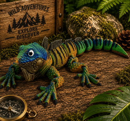 Prospect 3D - 3D Printed Lizard Babies – Adorable Bearded Dragons, Horned Lizards & More (5" Wide, 6–8" Long)