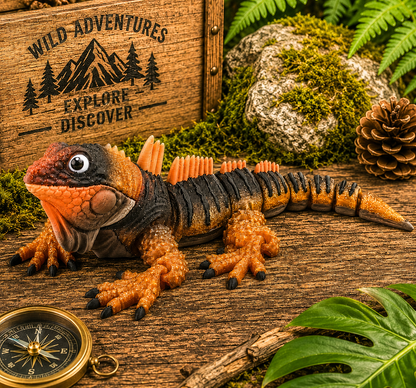 Prospect 3D - 3D Printed Lizard Babies – Adorable Bearded Dragons, Horned Lizards & More (5" Wide, 6–8" Long)
