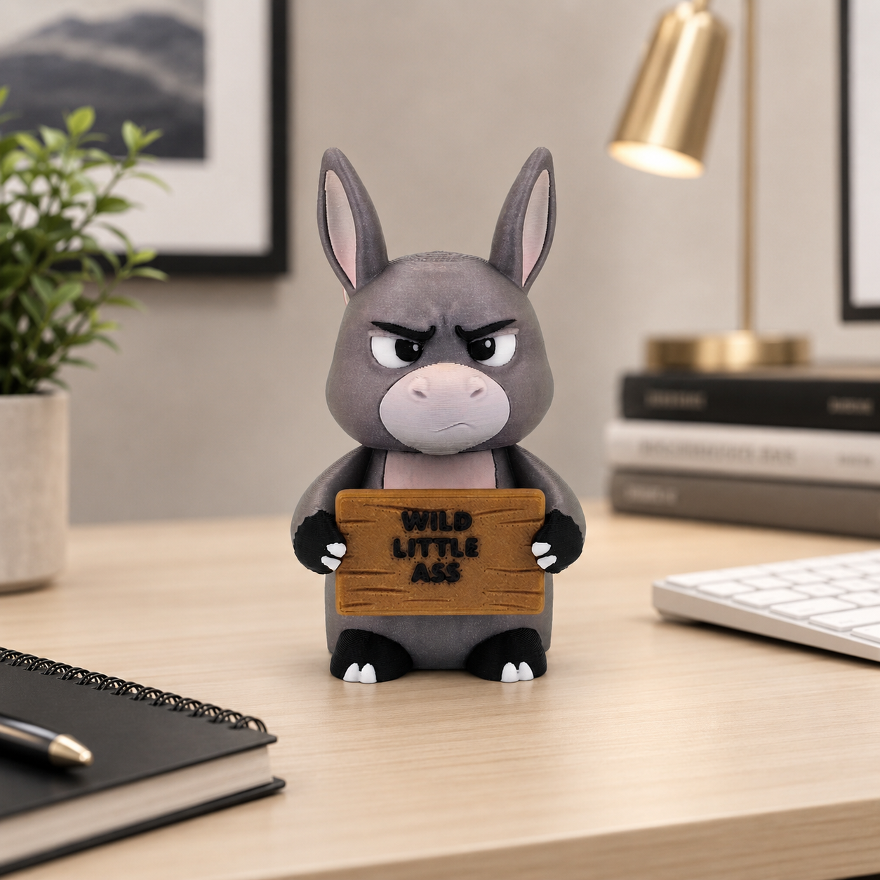 Prospect 3D - 3D Printed “Small Animals With Attitude” – Quirky Miniature Creatures for Desk, Shelf or Gifts