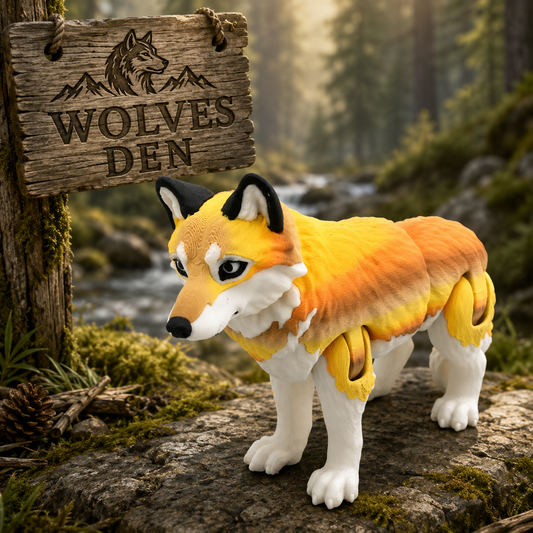 Prospect 3D - Wolves Den - Realistic Wolf -Beautiful Home Decor