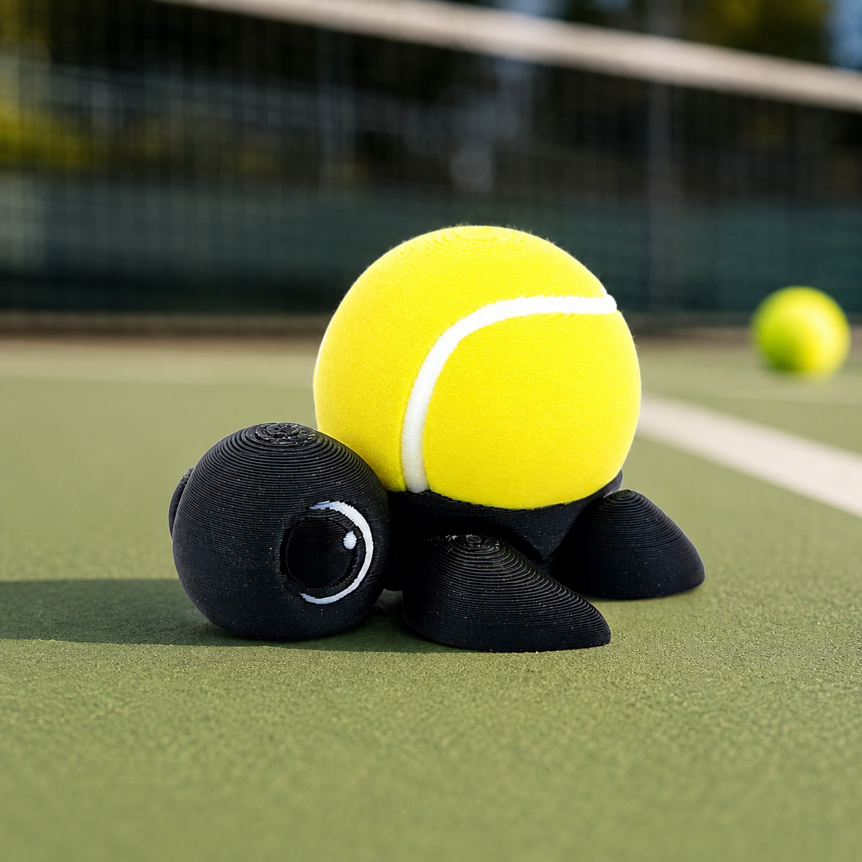 Prospect 3D - Sports Theme Mini Sea Turtle – 3D Printed – Baseball, Basketball, Soccer, Hockey - Sea Turtle Island Collection