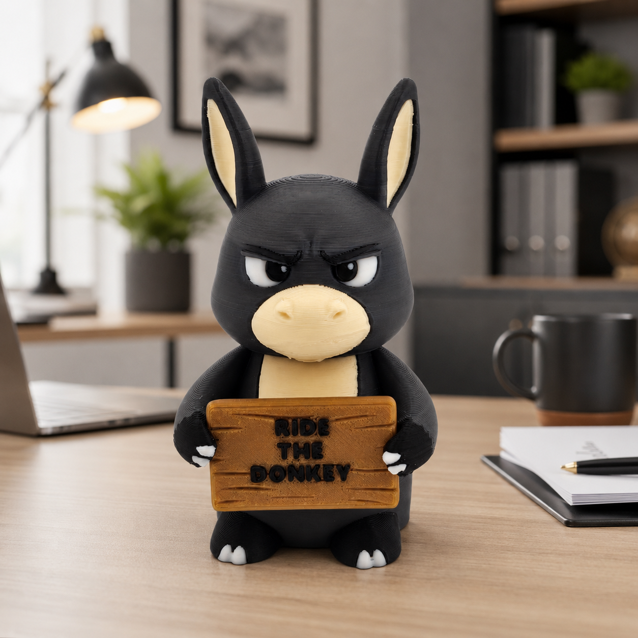 Prospect 3D - 3D Printed “Small Animals With Attitude” – Quirky Miniature Creatures for Desk, Shelf or Gifts