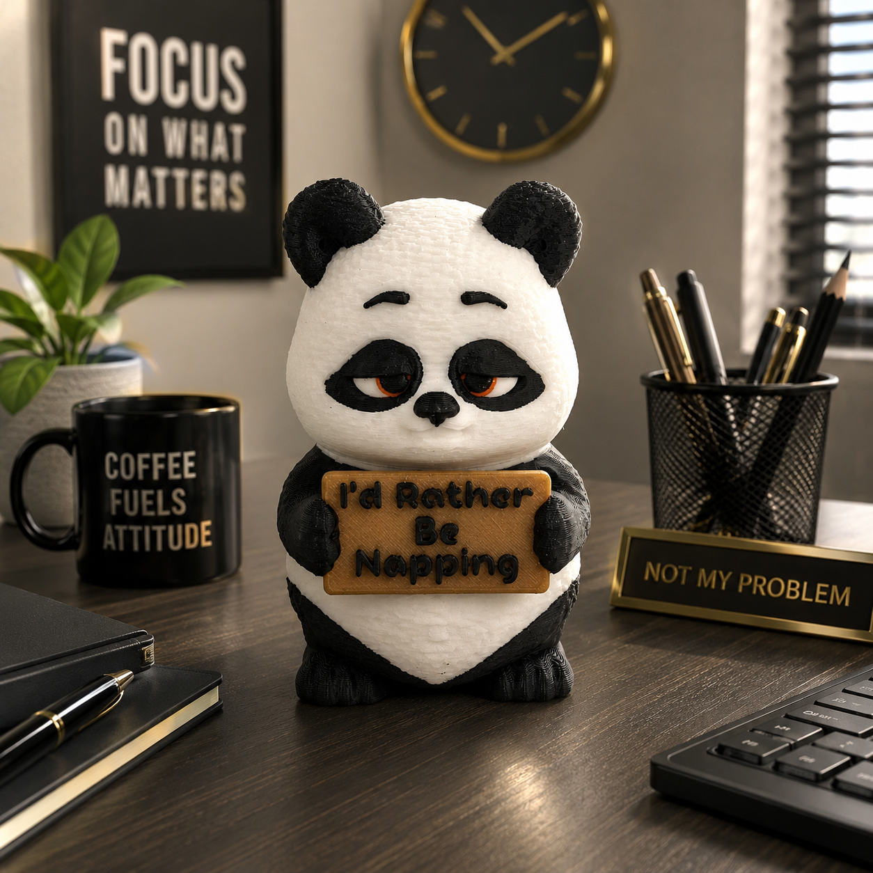 Prospect 3D - 3D Printed “Small Animals With Attitude” – Quirky Miniature Creatures for Desk, Shelf or Gifts