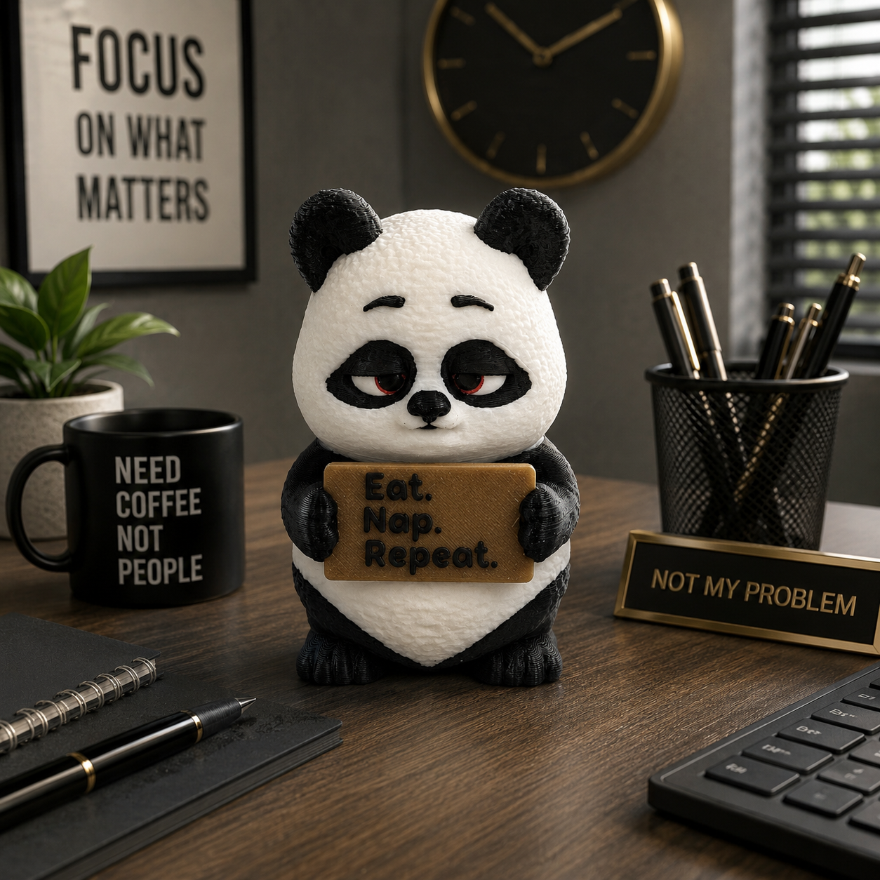 Prospect 3D - 3D Printed “Small Animals With Attitude” – Quirky Miniature Creatures for Desk, Shelf or Gifts