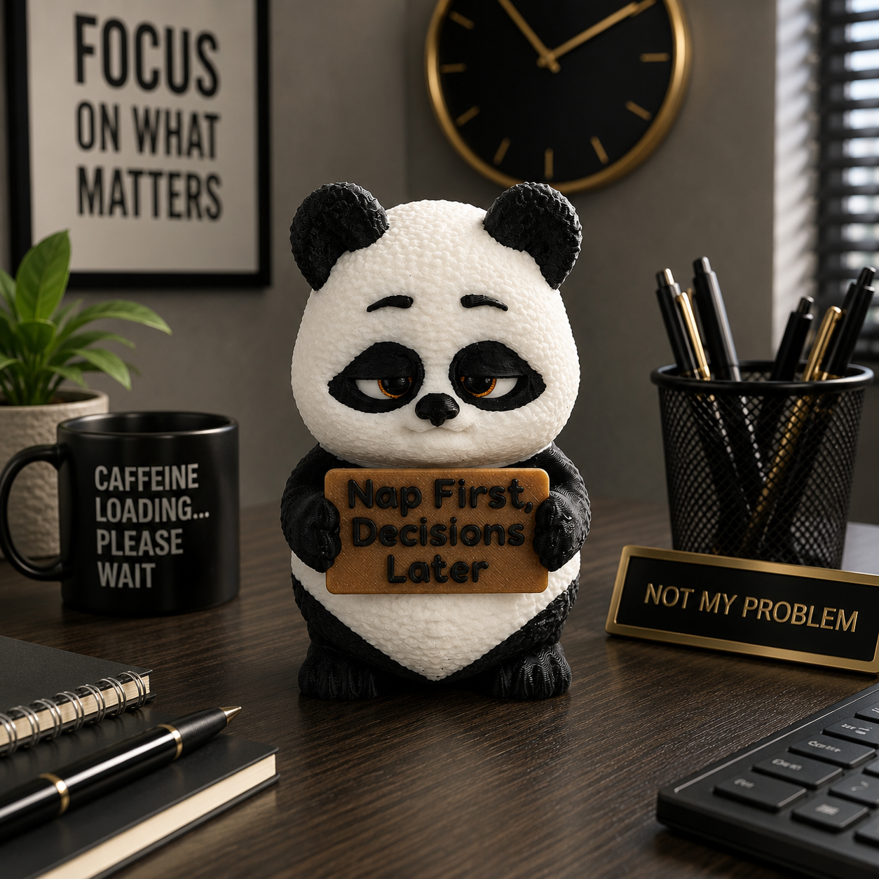 Prospect 3D - 3D Printed “Small Animals With Attitude” – Quirky Miniature Creatures for Desk, Shelf or Gifts