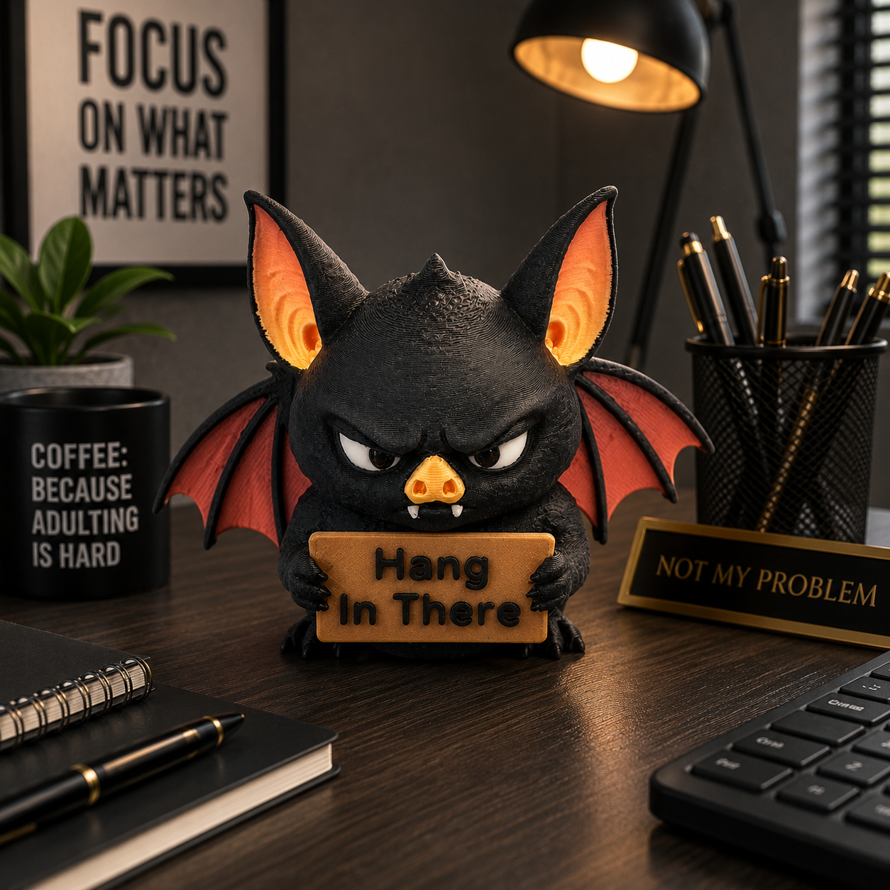 Prospect 3D - 3D Printed “Small Animals With Attitude” – Quirky Miniature Creatures for Desk, Shelf or Gifts