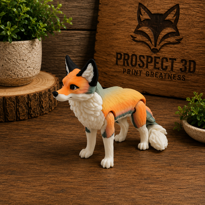 Prospect 3D - Wolves Den - Realistic Fox - Beautiful Home Décor