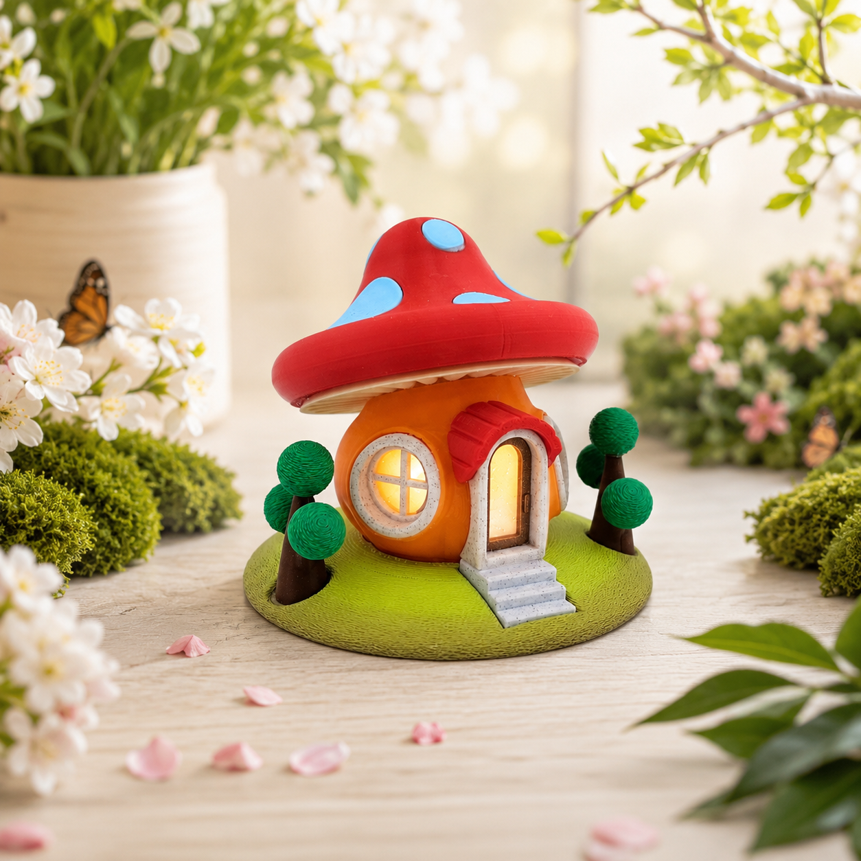 Prospect 3D - 3D Printed Spring Fairy Houses – 3 - 5 Inches Tall