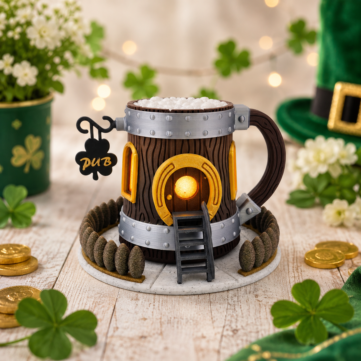 Prospect 3D - 3D Printed Spring Fairy Houses – 3 - 5 Inches Tall