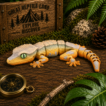Prospect 3D - 3D Printed Lizard Babies – Adorable Bearded Dragons, Horned Lizards & More (5" Wide, 6–8" Long)