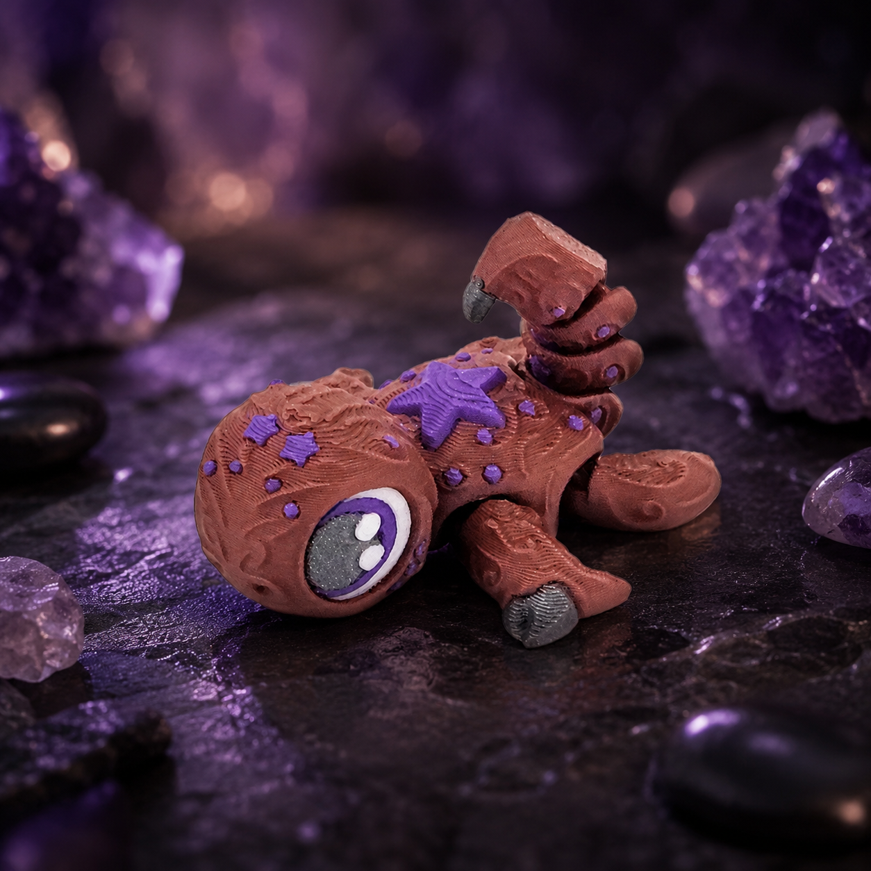 Prospect 3D - Zodiac Mini Sea Turtle – 3D Printed Figurine - Sea Turtle Island Collection