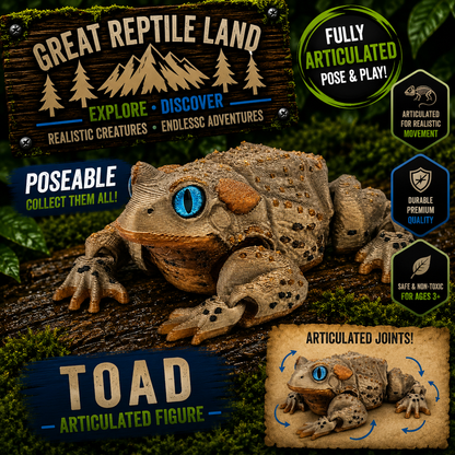 Prospect 3D - 3D Printed Frogs – Great Reptile Land Collection