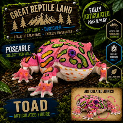 Prospect 3D - 3D Printed Frogs – Great Reptile Land Collection